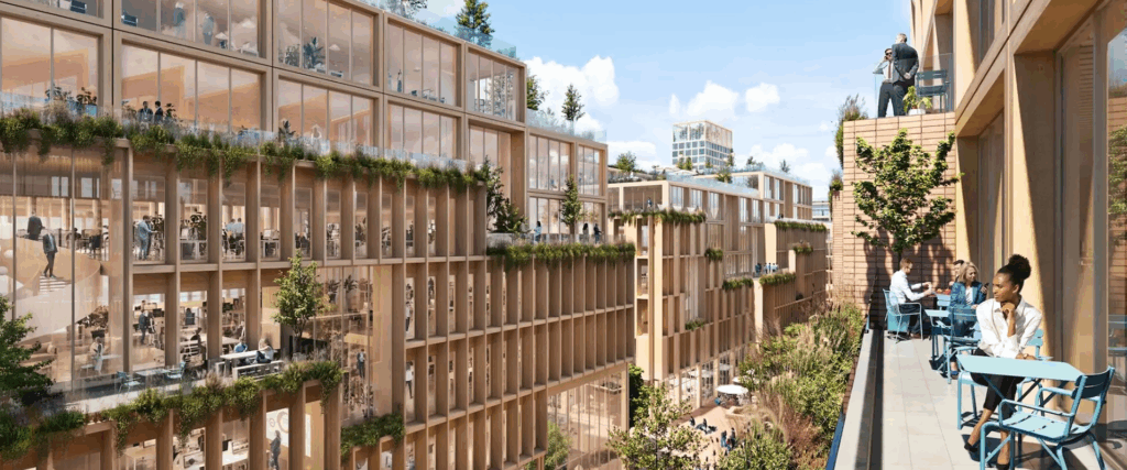 When wood becomes part of the city of the future